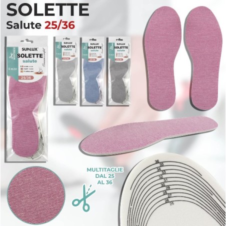 SOLETTE SALUTE MULTITAGLIE 25-36 COL. AS