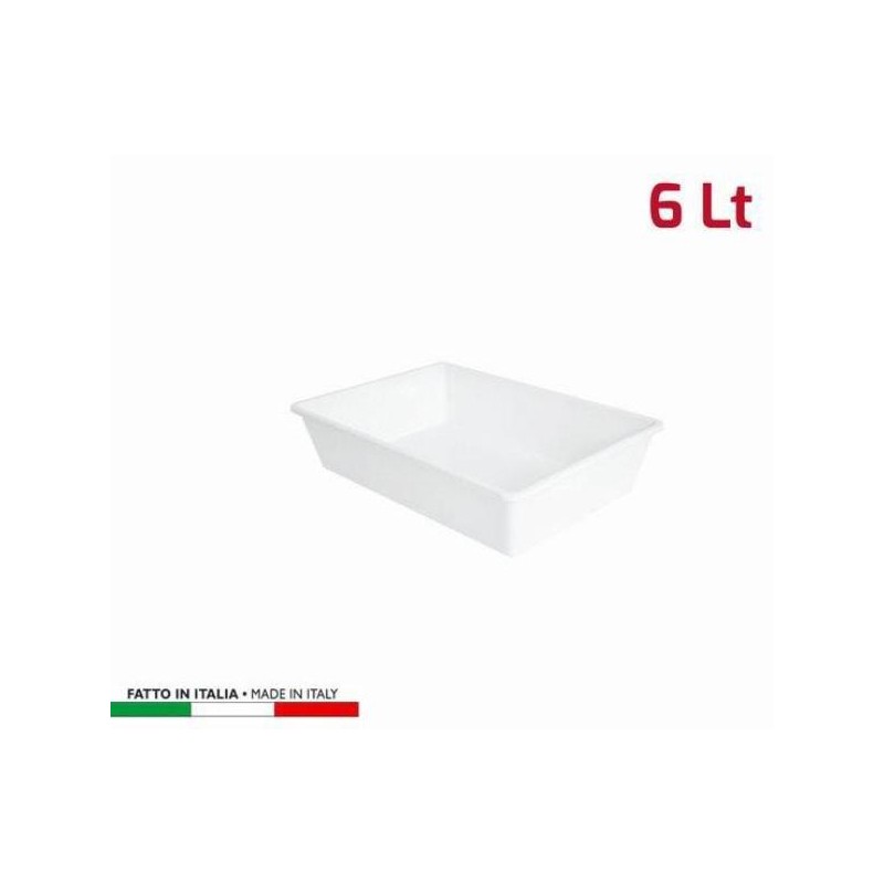 VASCHETTA FRIGO PICC.LT.6 BIANCO