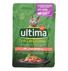 ULTIMA CAT FIT & DELICIOUS SALMONE 85GR