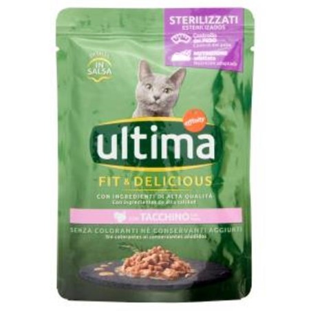 ULTIMA CAT FIT & DELICIOUS TACCHINO 85 GR