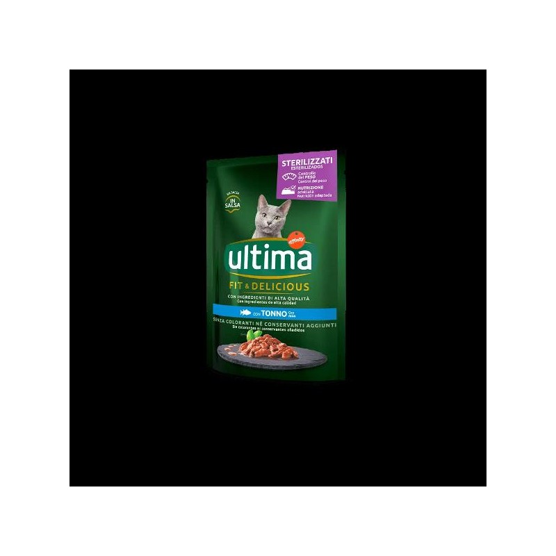 ULTIMA CAT FIT & DELICIOUS TONNO 85 GR