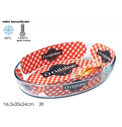 ARCOCUISINE TEGLIA OVALE 35X24 346B