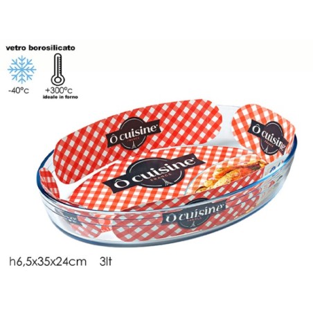 ARCOCUISINE TEGLIA OVALE 35X24 346B