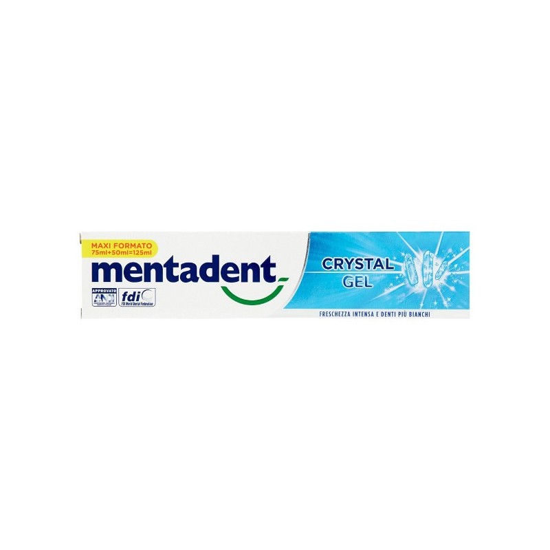 MENTADENT CRYSTALGEL 125ML