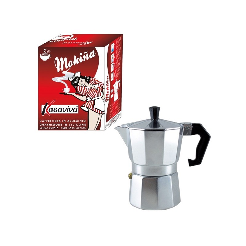 CAFFETTIERA MOKINA IN SCATOLA MEZZA