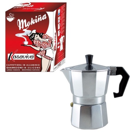CAFFETTIERA MOKINA IN SCATOLA MEZZA