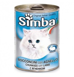 SIMBA BOCCONCINI GATTO CON AGNELLO 415GR