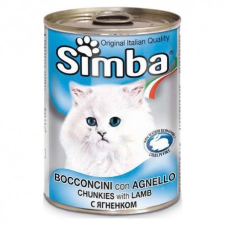 SIMBA BOCCONCINI GATTO CON AGNELLO 415GR