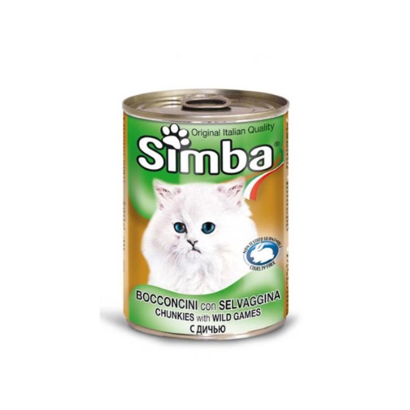 SIMBA BOCCONCINI GATTO SELAVAGGIN 415GR