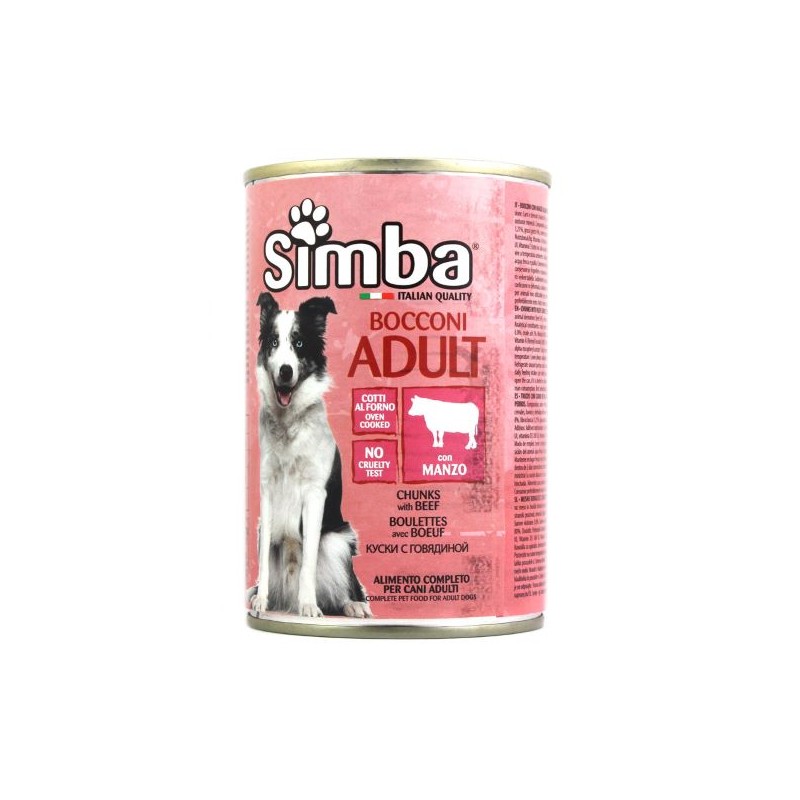 SIMBA BOCCONCINI CANE CON VITELLO 415GR