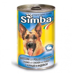 SIMBA CARNE CANE POLLO TACCHINO 415GR