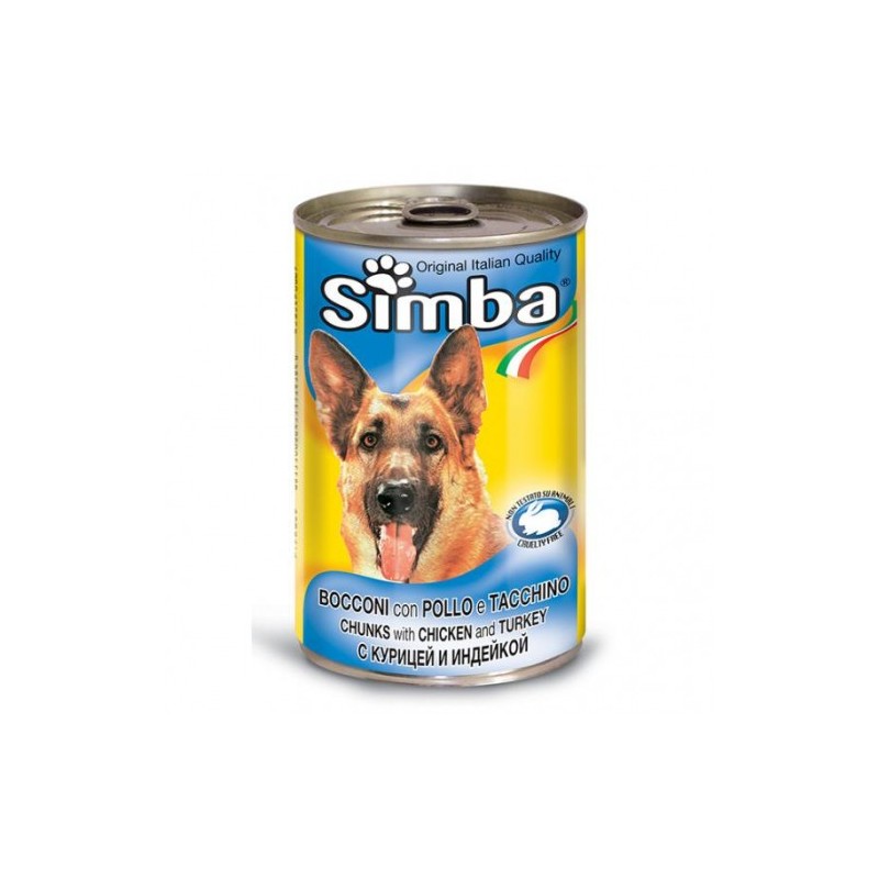 SIMBA CARNE CANE POLLO TACCHINO 415GR