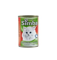 SIMBA BOCCONCINI GATTO 415GR CON VITELLO