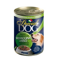 SPECIAL DOG BOCCONC.IN LATTINA 400GR RISO/SELVAG.