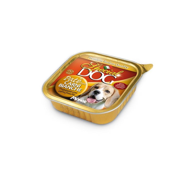 SPECIAL DOG PATE' CARNI BIANCHE GR.150