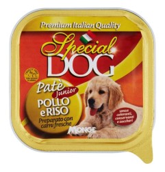 SPECIAL DOG PATE' PUPPY & JUNIOR POLLO/RISO GR.150