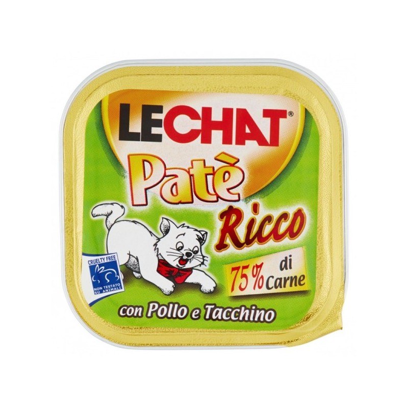 LE CHAT PATE' 100GR GATTO POLLO/TACCHINO