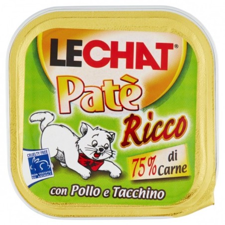 LE CHAT PATE' 100GR GATTO POLLO/TACCHINO