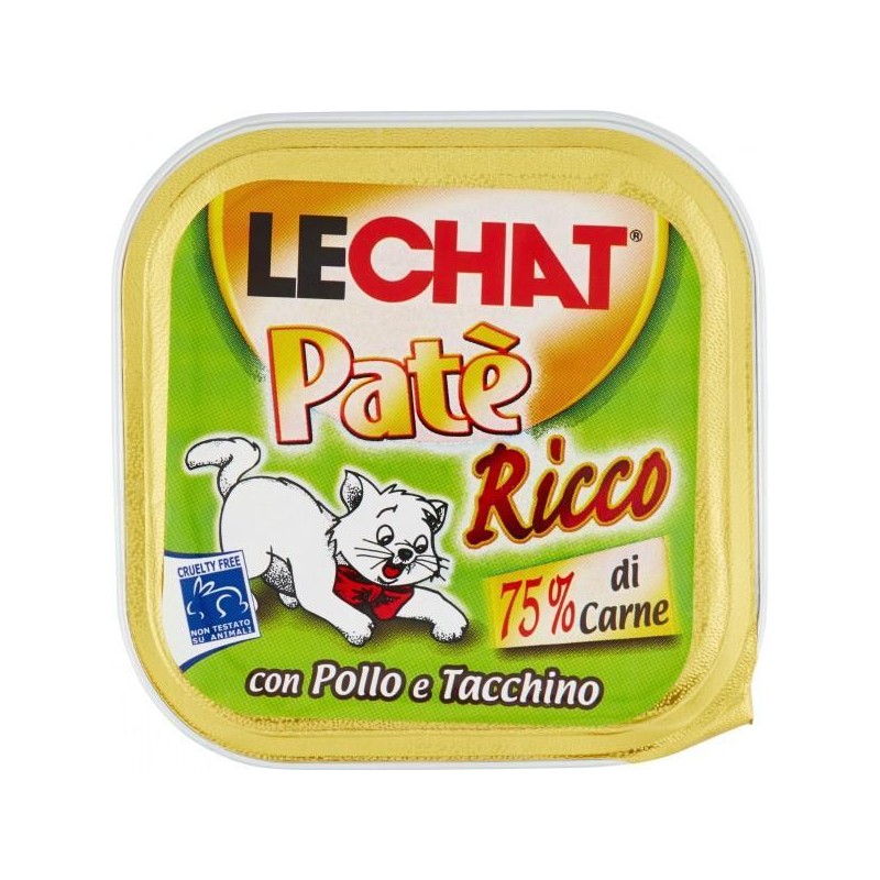 LE CHAT PATE' 100GR SALMONE E GAMBERETTI