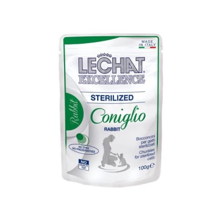 LE CHAT EXCELLANCEBOCCONC.GATTI STERI 100GR CONIGL