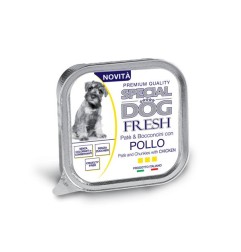 SPECIAL DOG FRESH PATE' & BOCCONC. POLLO 150GR.