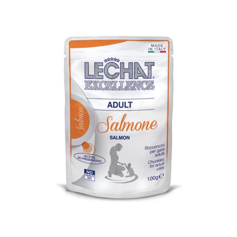 LE CHAT EXCELL.BOCCONC ADULTSALMONE GR.100