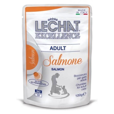 LE CHAT EXCELL.BOCCONC ADULTSALMONE GR.100