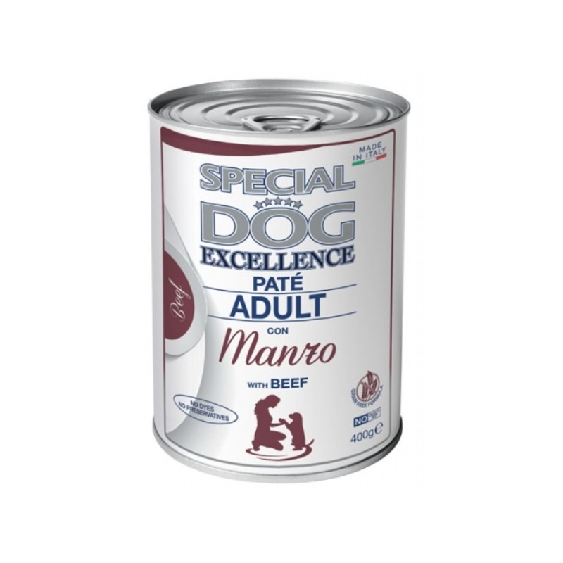 SPECIAL  DOG EXC. MEDIUM MANZO 400 GR