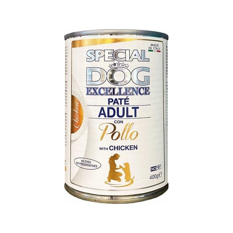 SPECIAL  DOG EXC. ADULT POLLO PATE 400 GR