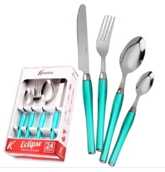 ECLIPSE SET POSATE 24PZ TURCHESE