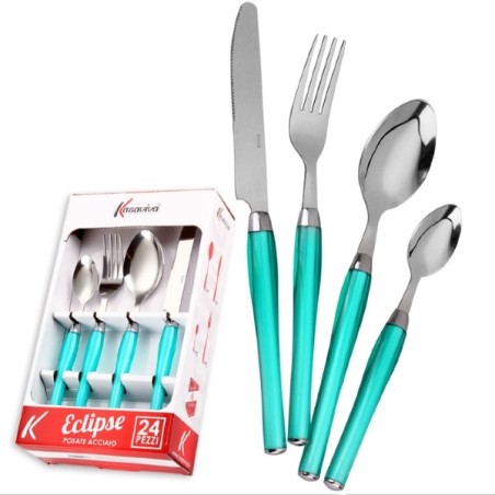 ECLIPSE SET POSATE 24PZ TURCHESE