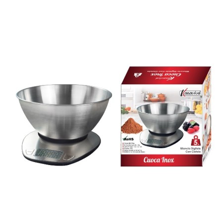 BILACNCIA CUOCA DIGITALE INOX KG C