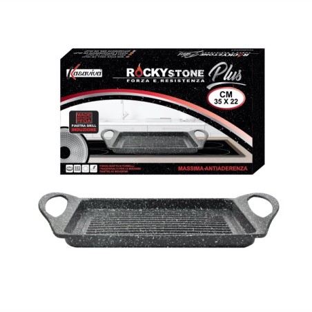 ROCKY PIASTRA GRILL INDUZIONE CM 35 X22