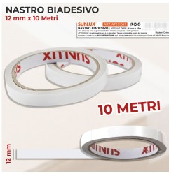 NASTRO SUN BIADESIVO 1.2CMX10MT