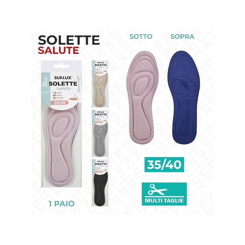 SOLETTE SALUTE DONNA MULTITAGLIE 35-40