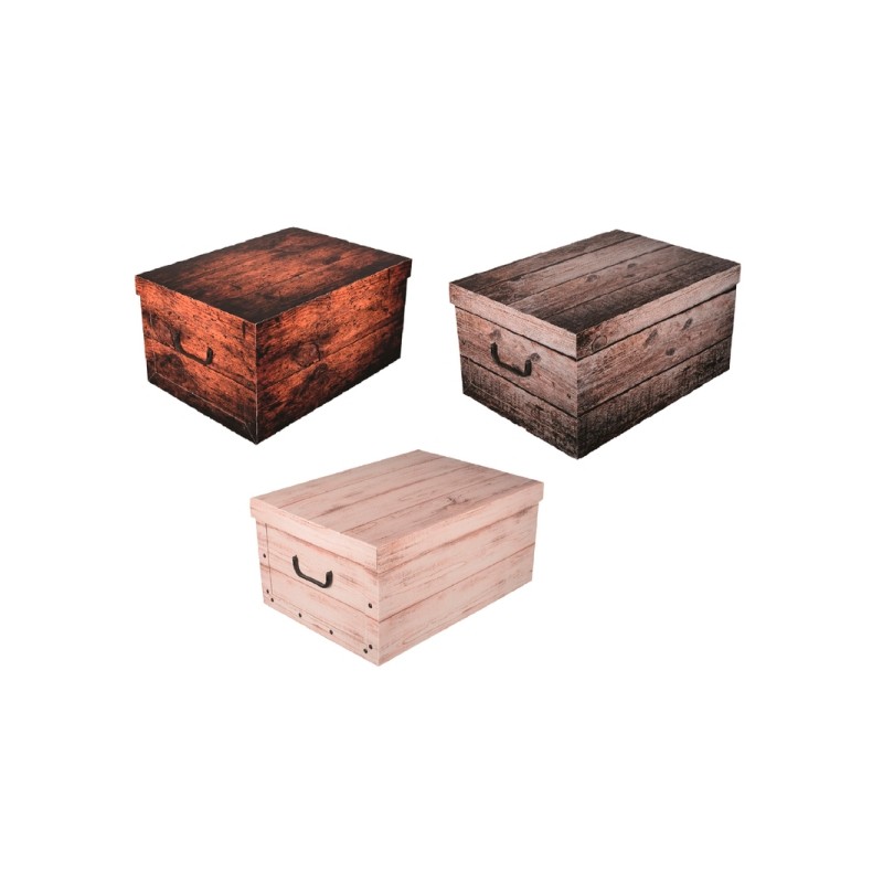 SCATOLA WOOD 52X40X25 MAXI ASS.