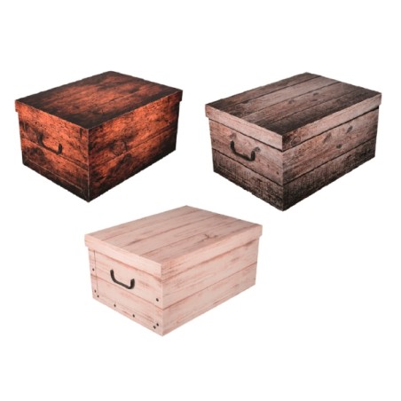 SCATOLA WOOD 52X40X25 MAXI ASS.