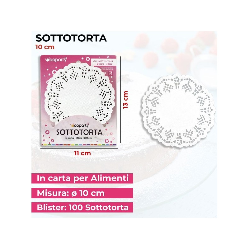 SOTTO TORTA IN CARTA D 10CM