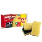 MASTERCLEAN SPUGNA ANTIBATTERICA FIBRA FORTE 2+1 C