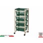 CARRELLO S/SPAZIO FAGGIO NATURALE