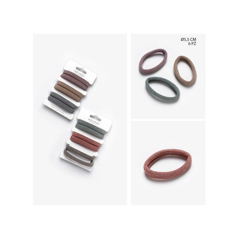 MELISSA ELASTICO CAPELLI 5.5CM 6PZ
