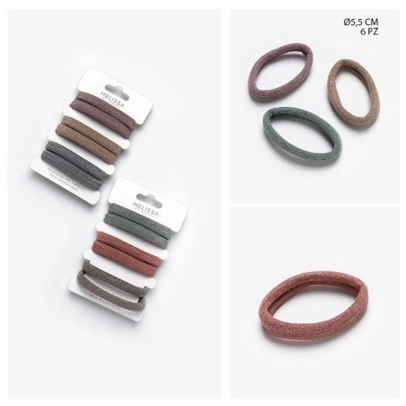MELISSA ELASTICO CAPELLI 5.5CM 6PZ