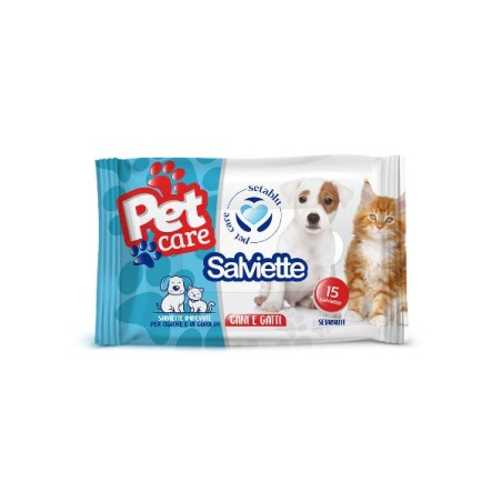 SALVIETTE UMIDIFICATE PET