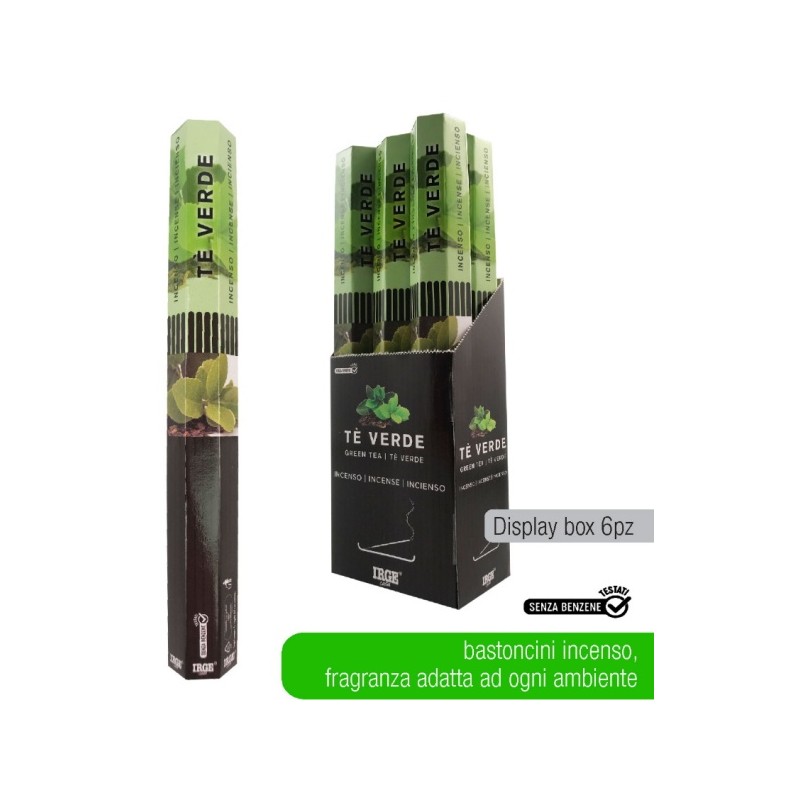 CIN INCENSO TE VERDE 20 STICK
