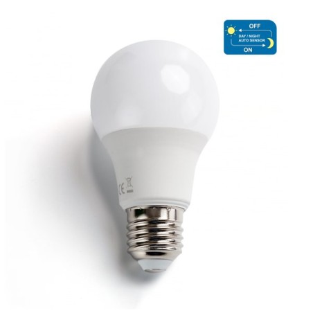 LAMPADINA LED A5 A60 CON SENSORE3000KE27