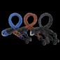 DOG LEASH D1 2 L40CM   BLACK BLUE COFFEE