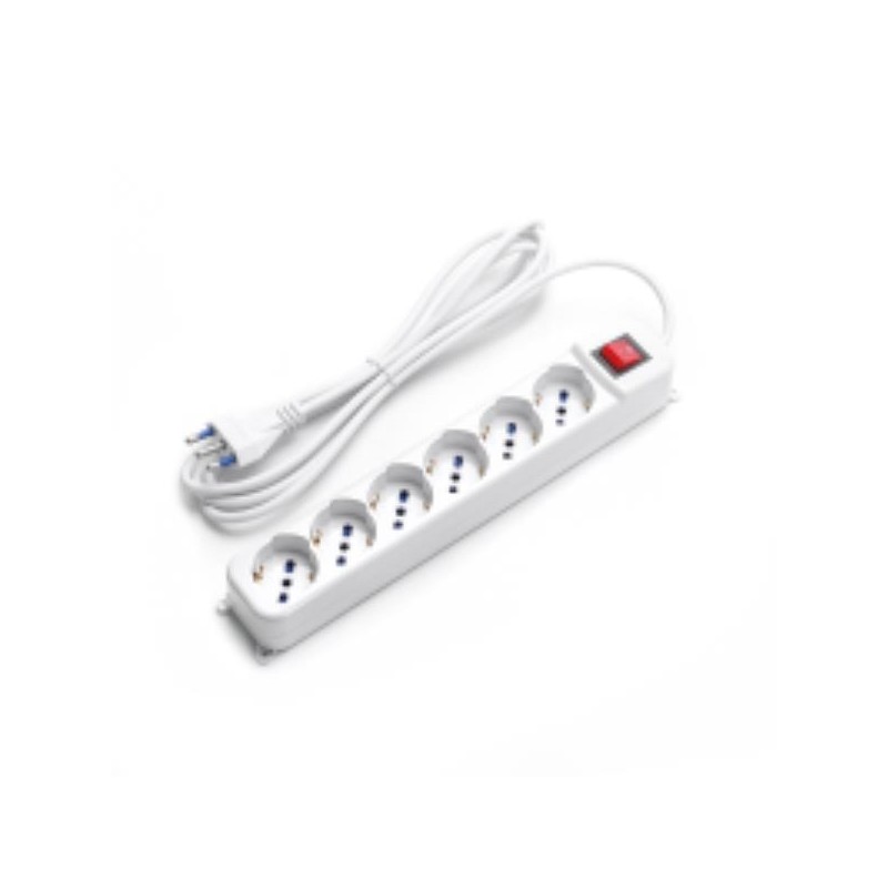 6 WAY SOCKET OUTLET 3G1 1 5M