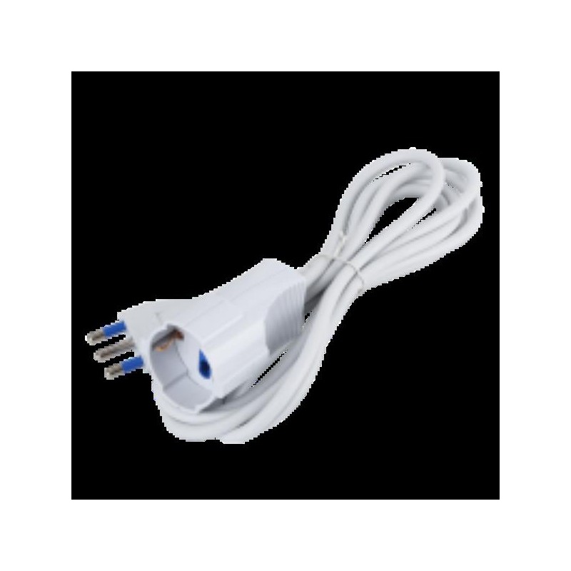 EXTENSION CORD 3G1 0m 3M 16A WHITE ROUND