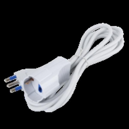EXTENSION CORD 3G1 0m 3M 16A WHITE ROUND