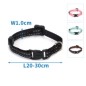 IMITATION NYLON REFLECTIVE DOG COLLAR WI